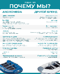 купить Лодка ПВХ АНДРОМЕДА 295 киль  (2024) в Москве - фото 