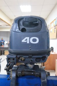 купить 2х-тактный лодочный мотор YAMAHA 40XWS Б/У в Москве - фото 