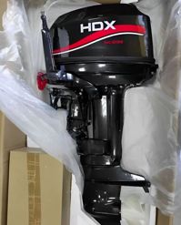купить 2х-тактный лодочный мотор HDX T20BMS Б/У в Москве - фото 