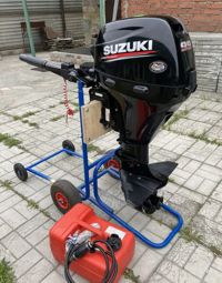купить 4х-тактный лодочный мотор SUZUKI DF9.9AS Б/У в Москве - фото 