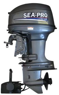 купить 2х-тактный лодочный мотор SEA PRO T40SE JET с водомётной насадкой в Москве - фото 