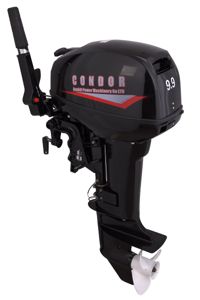 купить 2х-тактный лодочный мотор CONDOR CN9.9HS в Москве - фото 