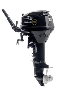 купить 2х-тактный лодочный мотор MAGNUM PRO SM9.9HS в Москве - фото 