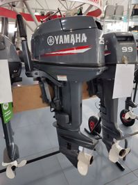 купить 2х-тактный лодочный мотор YAMAHA 25BMHS Б/У в Москве - фото 