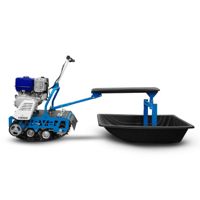 купить Мотобуксировщик НЕВА МС-1-YA (MX200) с санями и сиденьем в Москве - фото 