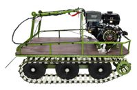 купить Мотобуксировщик KOIRA TR С понижающим редуктором (для болот), всесезонный. 13 л.с. в Москве - фото 