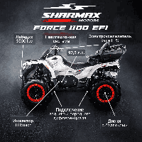 купить Квадроцикл SHARMAX Force 1100 LTD в Москве - фото 