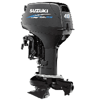 купить 2х-тактный лодочный мотор SUZUKI DT40WRS JET с водомётной насадкой Marine Rocket в Москве - фото 