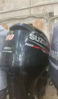 купить 4х-тактный лодочный мотор SUZUKI DF90ATL Б/У в Москве - фото 