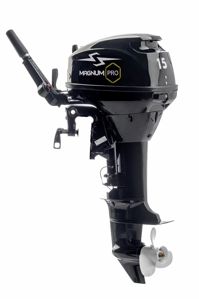 купить 2х-тактный лодочный мотор MAGNUM PRO SM15HS в Москве - фото 