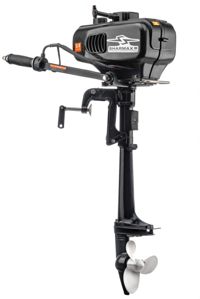 купить 2х-тактный лодочный мотор SHARMAX SM3.5HS Lite (2024) в Москве - фото 