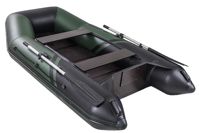 купить Лодка ПВХ БРОНЯ 280 СК Зелёный - чёрный в Москве - фото 