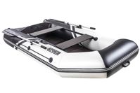 купить Лодка ПВХ БРОНЯ 280 СК Белый - чёрный в Москве - фото 