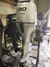 купить 4х-тактный лодочный мотор HONDA BF 90 LRTU в Москве - фото 