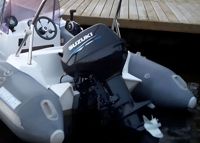 купить 2х-тактный лодочный мотор SUZUKI DT40WRS Б/У в Москве - фото 