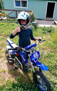 купить Мотоцикл С.МОТО KXD 607 Люкс PITBIKE в Москве - фото 