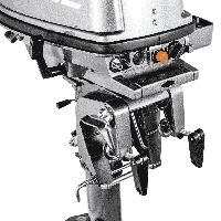 купить 2х-тактный лодочный мотор APACHE T5 BS в Москве - фото 