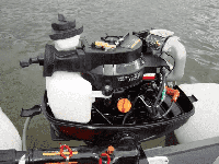 купить 2х-тактный лодочный мотор HDX R SERIES T 5 BMS в Москве - фото 