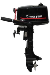 купить 2х-тактный лодочный мотор TROLL T5S в Москве - фото 
