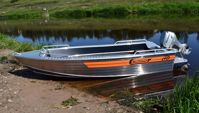 купить Алюминиевая лодка WELLBOAT-42 в Москве - фото 