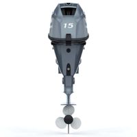 купить 4х-тактный лодочный мотор YAMAHA F15CMHS в Москве - фото 