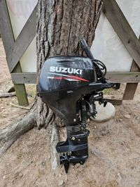 купить 4х-тактный лодочный мотор SUZUKI DF9.9AS Б/У в Москве - фото 