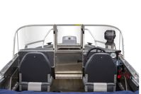 купить Комплект Алюминиевая лодка (катер) Mikatsu (Микатсу) 590 (Z99) Premium + мотор Hidea HDEF 115 FEL-T EFI в Москве - фото 