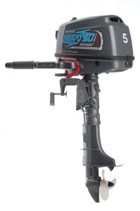 купить 4х-тактный лодочный мотор MIKATSU MF5FHS + внешний топливный бак 12 л. в Москве - фото 