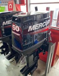 купить 2х-тактный лодочный мотор MERCURY ME 50 MH 697CC Б/У в Москве - фото 