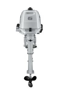 купить 4х-тактный лодочный мотор SUZUKI DF6AS. белый в Москве - фото 