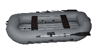 купить Гребная лодка ПВХ МУССОН B-270 НД в Москве - фото 
