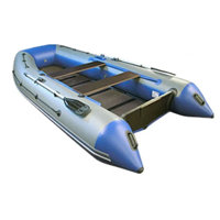 купить Лодка ПВХ ANGLER AN 335XL + 4х-тактный лодочный мотор GOLFSTREAM F 9.9 BMS в Москве - фото 