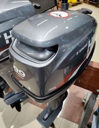 купить 2х-тактный лодочный мотор HND OB9.9 HS Б/У в Москве - фото 