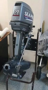 купить 2х-тактный лодочный мотор SEA PRO T30SE JET с водомётной насадкой в Москве - фото 
