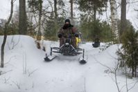 купить Мотобуксировщик РЫБАК PKD. PSD 15 л.с. (длинная база 1430мм) в Москве - фото 