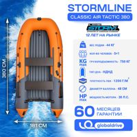 купить Лодка ПВХ STORMLINE Air Classic Tactic 380 в Москве - фото 