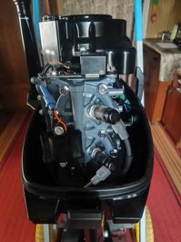 купить 2х-тактный лодочный мотор SUZUKI DT15AS Б/У в Москве - фото 