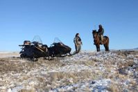 купить Снегоход РУССКАЯ МЕХАНИКА Тайга Patrul 550 SWT в Москве - фото 