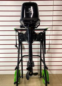 купить 2х-тактный лодочный мотор NISSAN MARINE NM 5 B DS Б/У в Москве - фото 