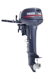 купить 2х-тактный лодочный мотор YAMAHA 15 GMHS в Москве - фото 