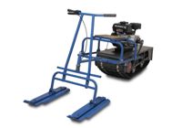 купить Мотобуксировщик ВЕПС «Рикша» с лыжным модулем 6.5 л.с. в Москве - фото 