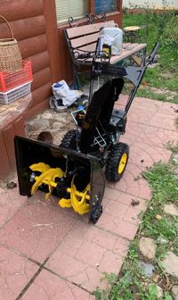 купить Champion ST553 снегоуборщик б/у в Москве - фото 