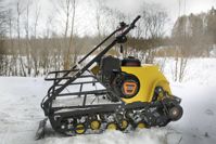 купить Мотобуксировщик РЫБАК PKD. PSD 15 л.с. (длинная база 1430мм) в Москве - фото 