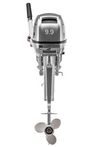 купить Лодка ПВХ REEF 360НД + 2х-тактный лодочный мотор SHARMAX SM9.9HS в Москве - фото 