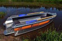 купить Алюминиевая лодка WELLBOAT-42 в Москве - фото 