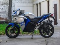 купить Электромотоцикл BISON GT-40 (5 кВт) в Москве - фото 