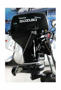 купить 2х-тактный лодочный мотор SUZUKI DT40WRS JET с водомётной насадкой Marine Rocket в Москве - фото 