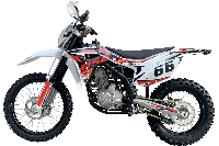 купить Мотоцикл кроссовый эндуро BSE Z4 Red 66 в Москве - фото 