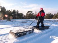 купить Мотобуксировщик BALTMOTORS SnowdogX Fun 7.8 KW·H (электрический) в Москве - фото 