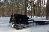 купить Мотобуксировщик РЫБАК СТАРТ Lifan 15 л.с (тканный капот) в Москве - фото 